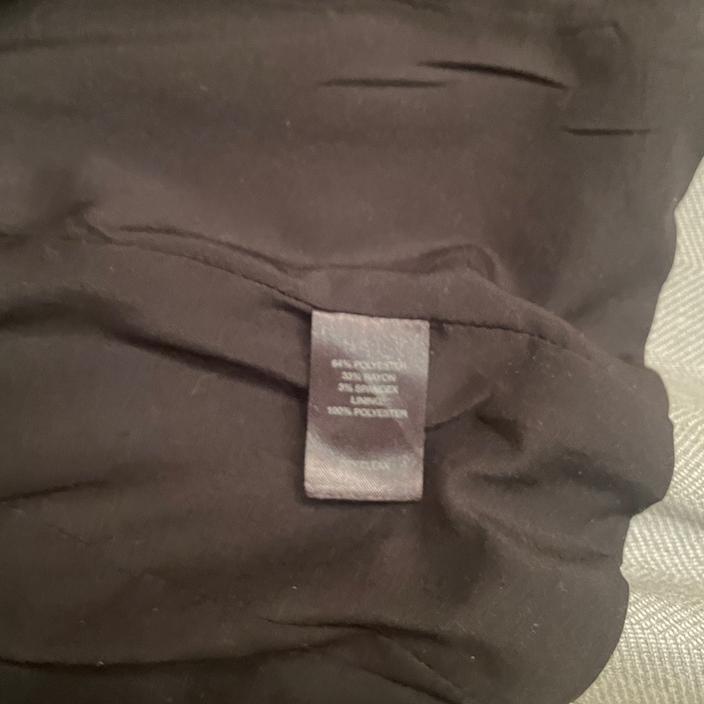 White House Black Market Gray Ruffled Blazer - Picture 8 of 8